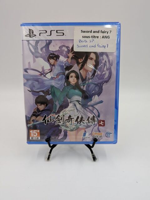 Jeu PS5 Playstation 5 Sword and Fairy 7 neuf sous blister 46 Vulbens (74)