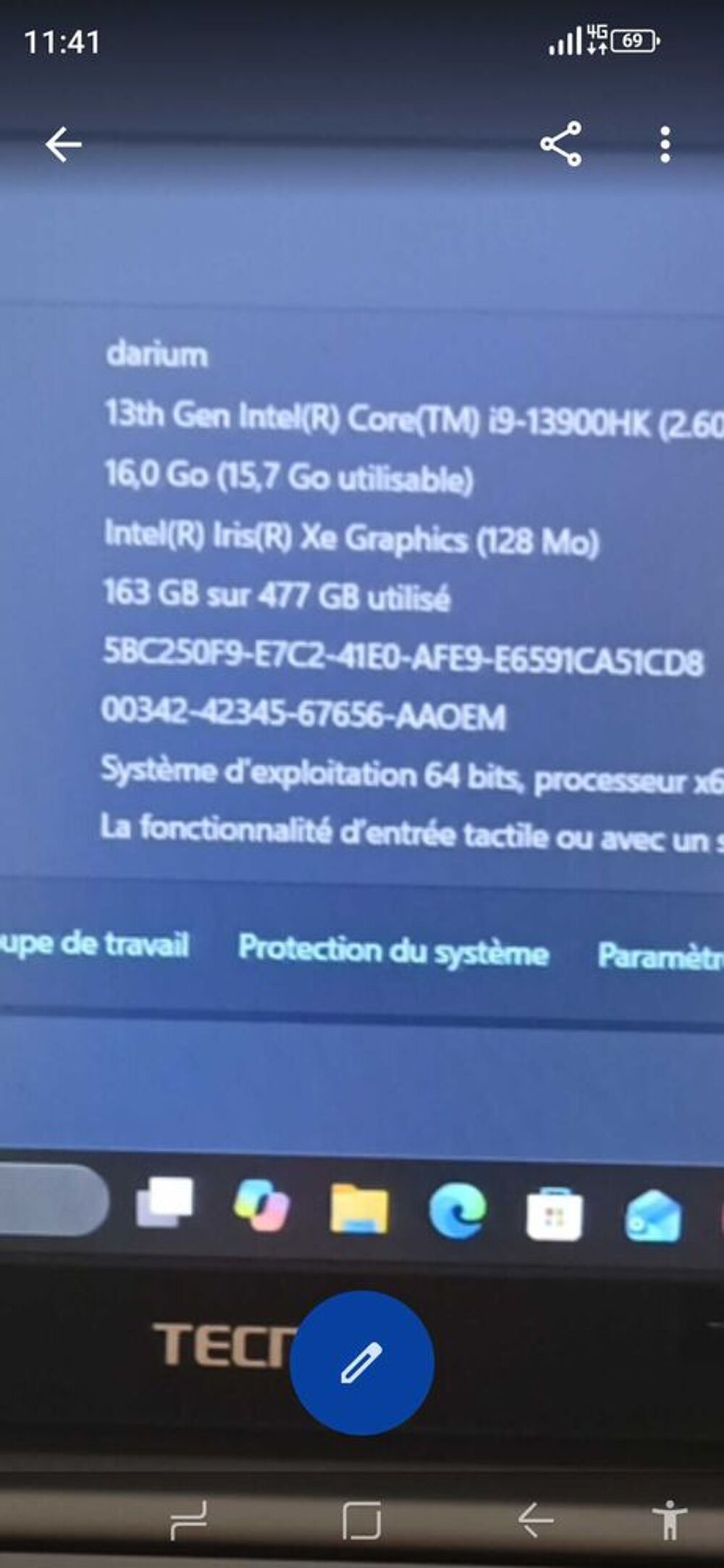 ordinateur tecno Matériel informatique