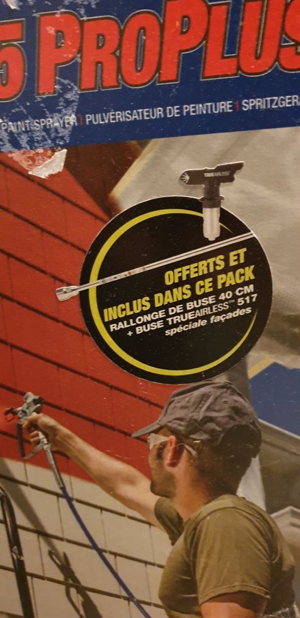 Pistolet peinture Airless A45Proplus Bricolage