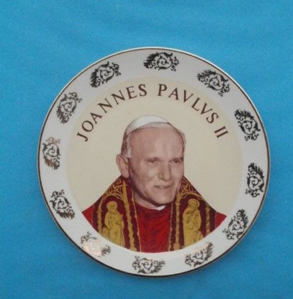 Assiette JOANNES PAULUS II (Jean Paul II) Limoges 