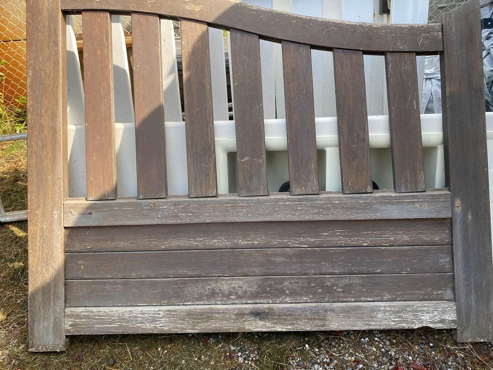 portail en PVC excellent etat Jardin