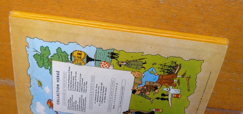 Tintin : Les 7 boules de cristal - Herg&eacute; - Casterman - 1961 Livres et BD