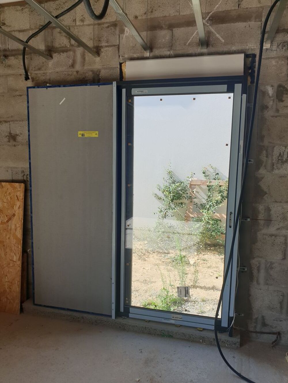  porte fen&ecirc;tre kline aluminium noir sabl&eacute; neuve Bricolage