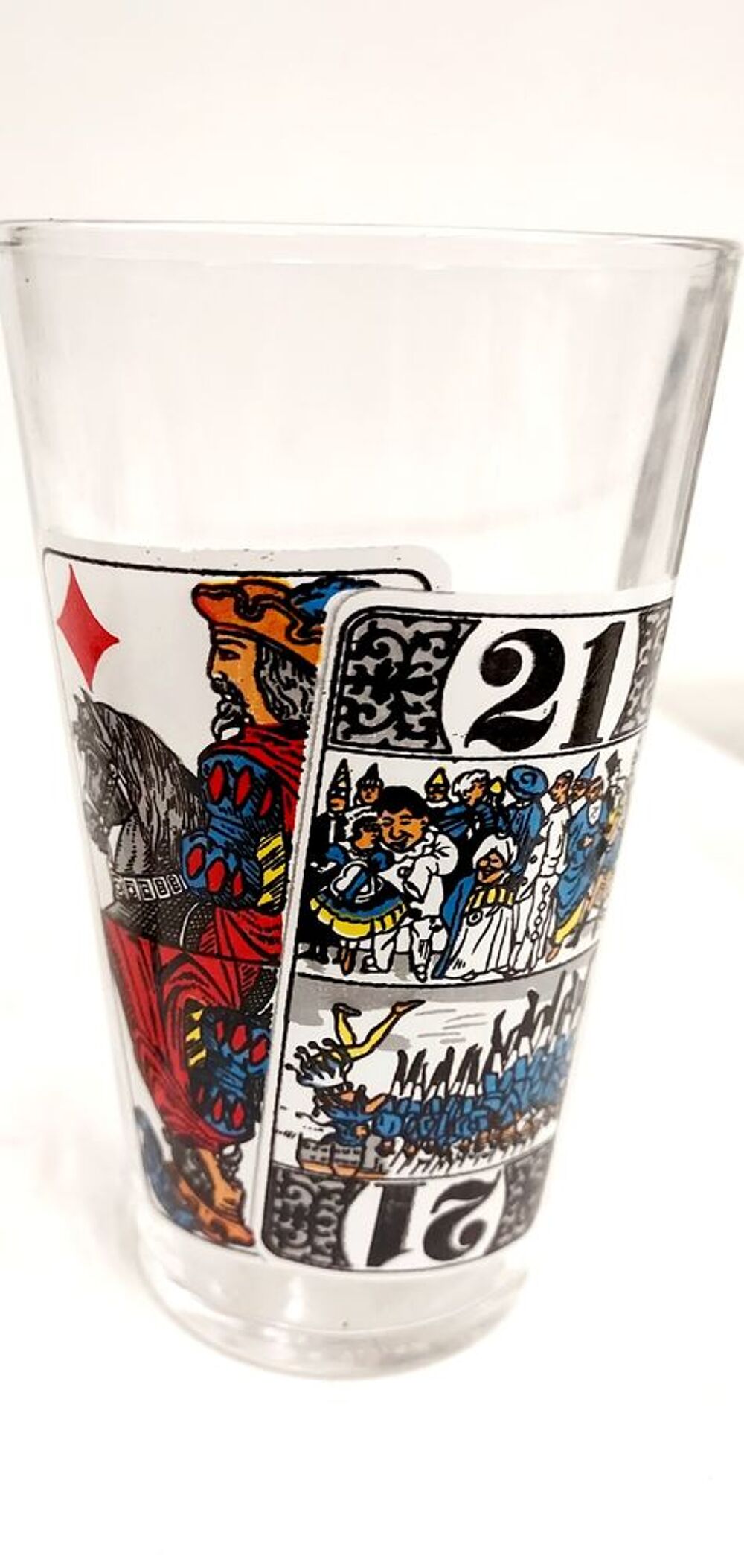 Verres motif cartes Tarot 20cl Décoration