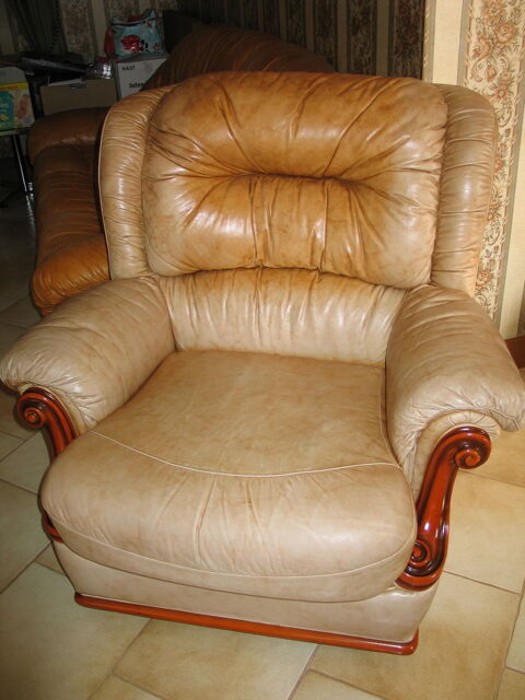 Fauteuils cuir haut de gamme pour salon. 200 Quincy-sous-S�nart (91)