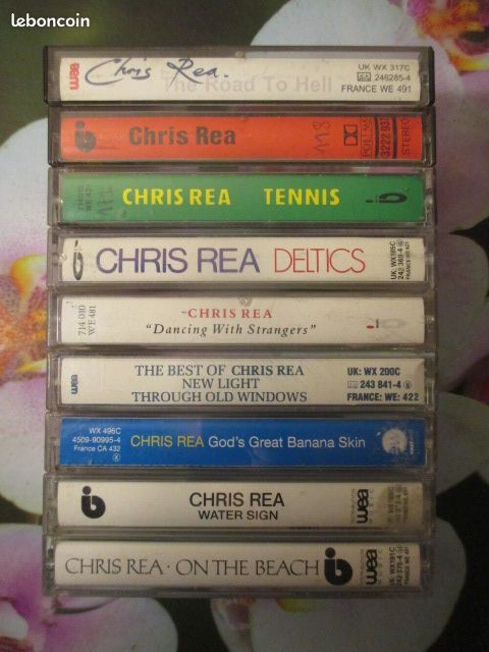 Cassettes audio Chris REA CD et vinyles