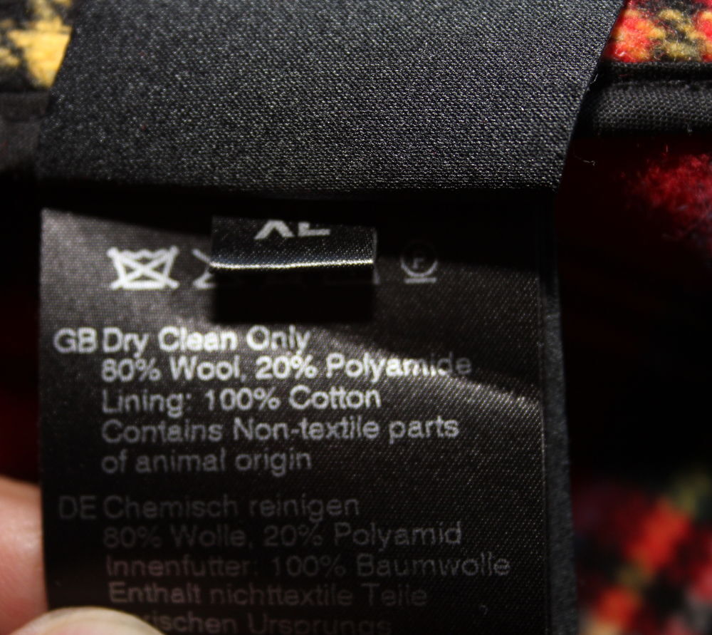 Manteau noir et clan Duffle-coat Stewart Morris GLOVERALL Vêtements