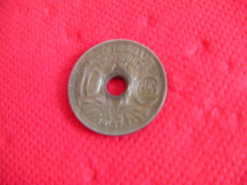 Pièce 10 cts de francs type LINDAUER - 1937 0 Saint-Etienne (42)