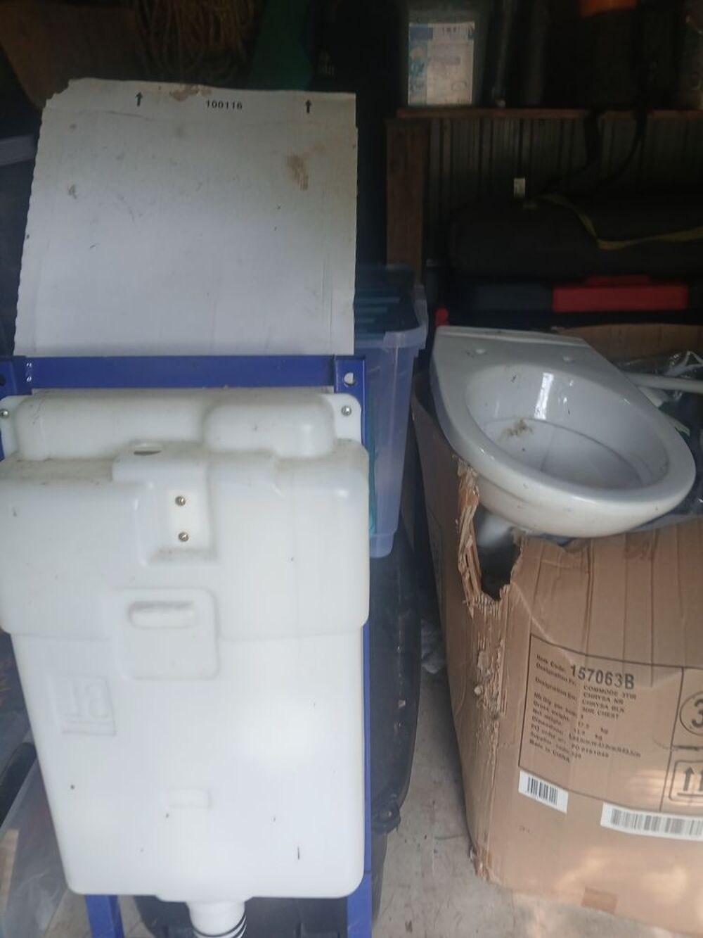 Wc suspendu Bricolage