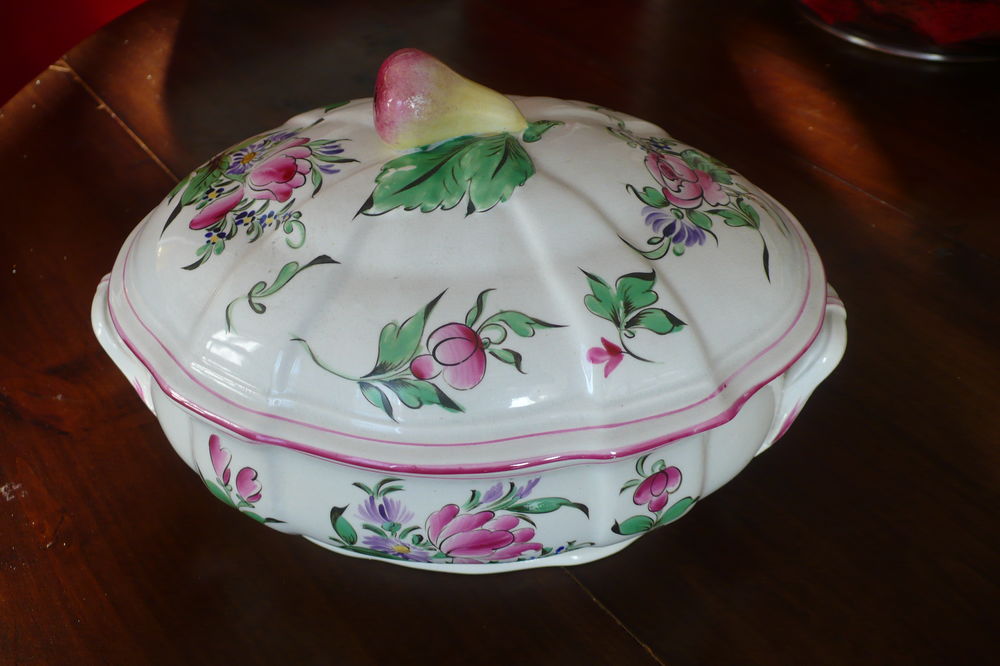 soupi&egrave;re en porcelaine de Luneville Cuisine