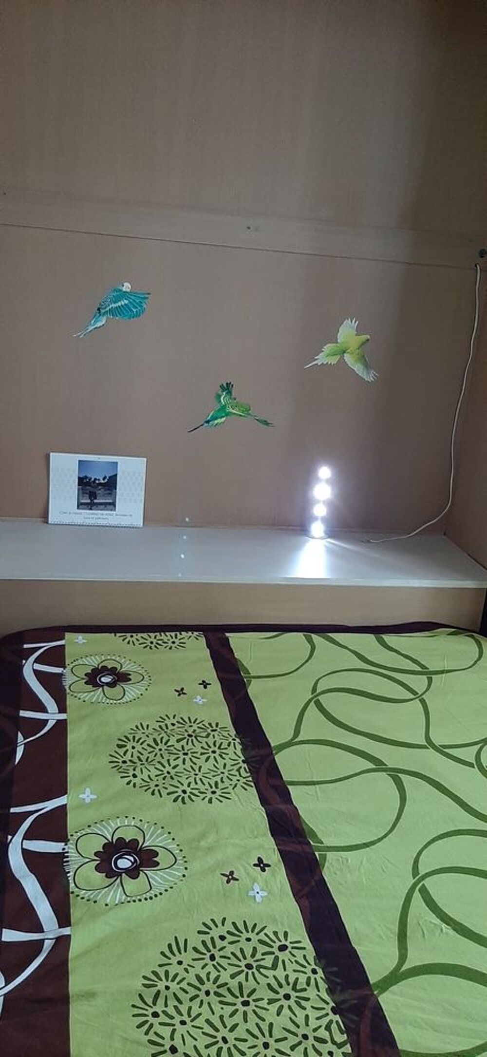 Lit 140/190 escamotable avec Rangements Meubles