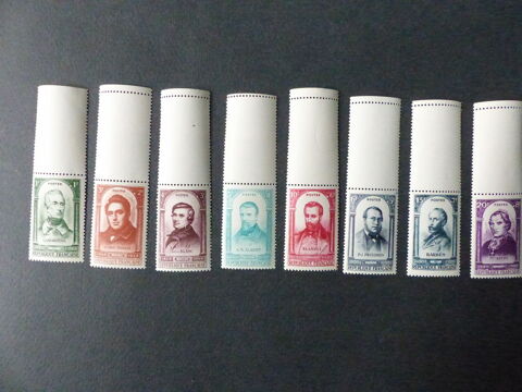 TIMBRES  795 / 802  NEUFS **  COTE  22 € 4 Le Havre (76)