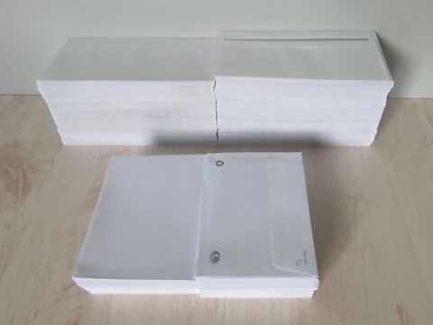 Enveloppes blanches NEUVES (10  le lot de 344) 10 Metz (57)