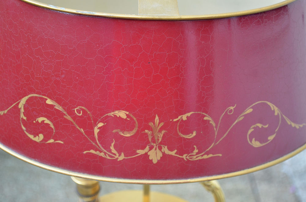 Lampe bouillotte Empire Directoire Lucien Gau Décoration