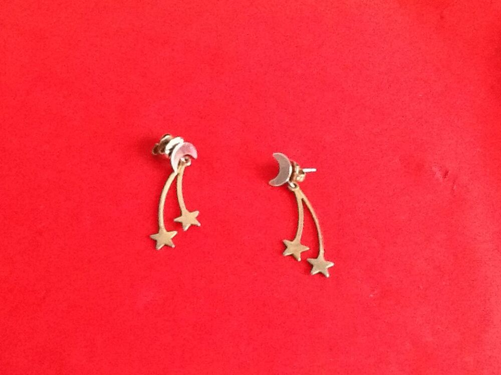 BOUCLES D'OREILLES "ETOILES" Bijoux et montres