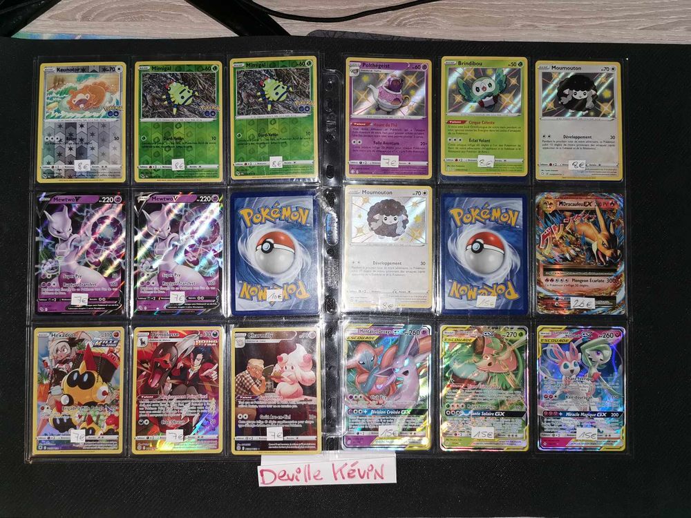 6.Cartes Pok&eacute;mon Alternative, V, Ex, Full Art, Ultra Rare Jeux / jouets