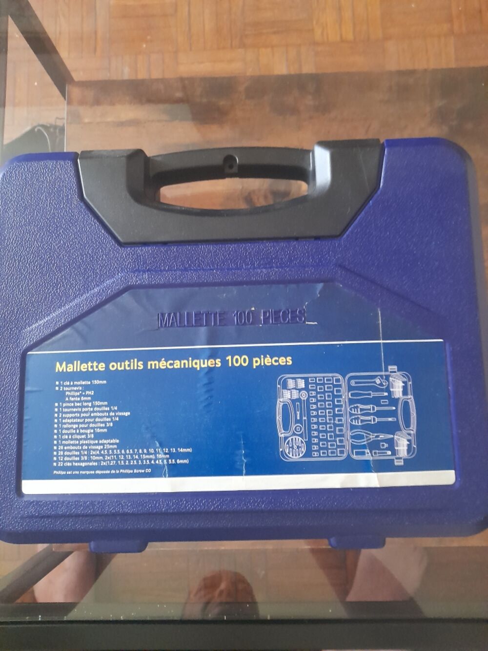 mallette outils 100 pi&egrave;ces Bricolage