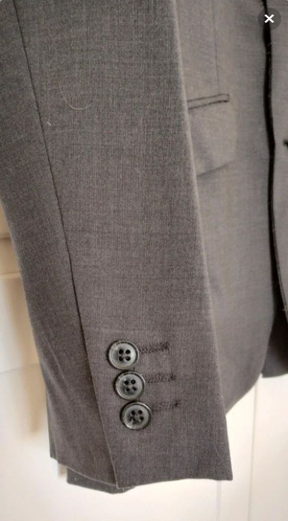Ensemble de Costume Gris > T50 &amp; 38 / 96 % Laine Vêtements