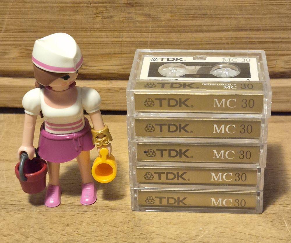 TDK MC30 cinq micro-cassettes Audio et hifi