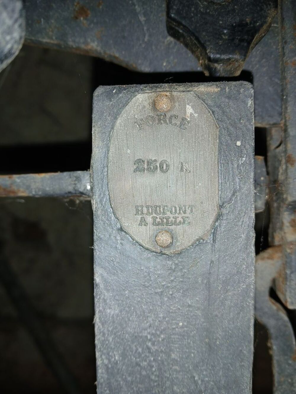 Balance &agrave; grains ? Mat&eacute;riel agricole ? Ann&eacute;es 50. 