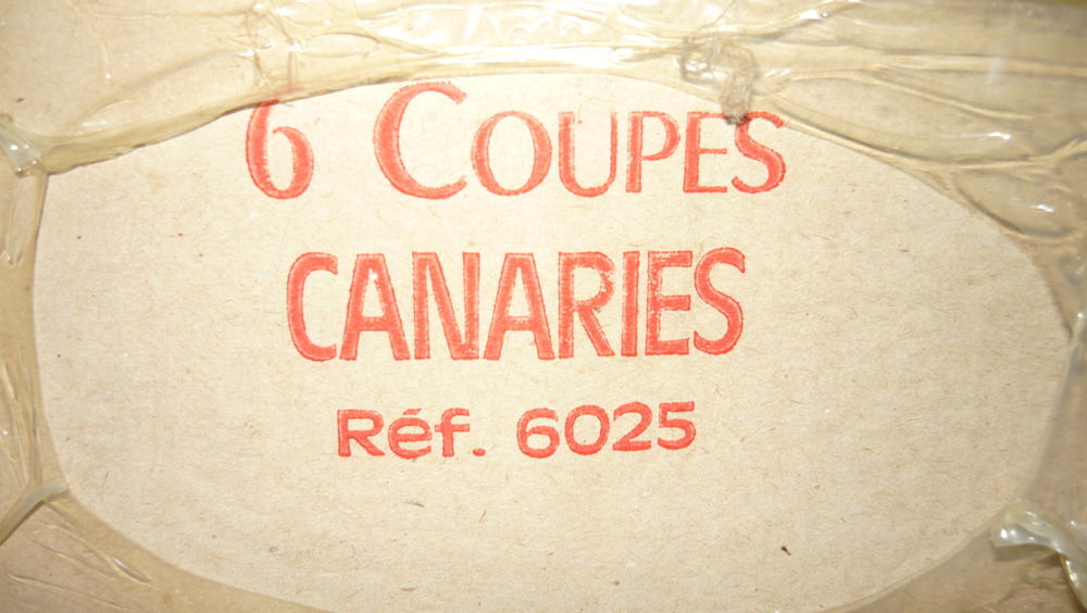 coupes de glaces en verre transparents neuves Electroménager