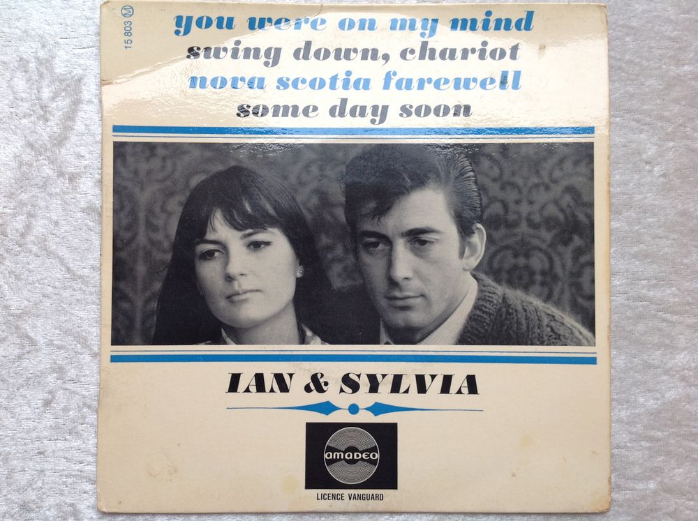 IAN &amp; SYLVIA DISQUE 4 TITRES CD et vinyles