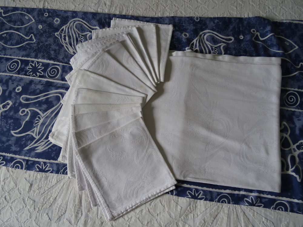 Nappe + serviettes Décoration