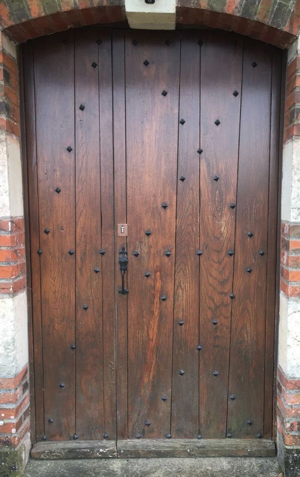 Porte en ch&ecirc;ne massif Bricolage