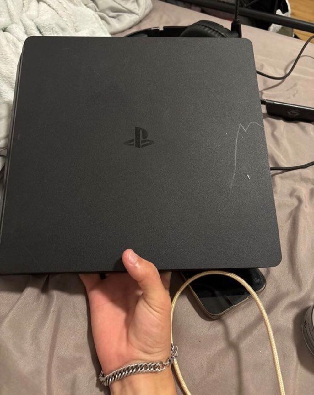 ps4 avec manette enceinte JBL et casque PlayStation Consoles et jeux vidéos