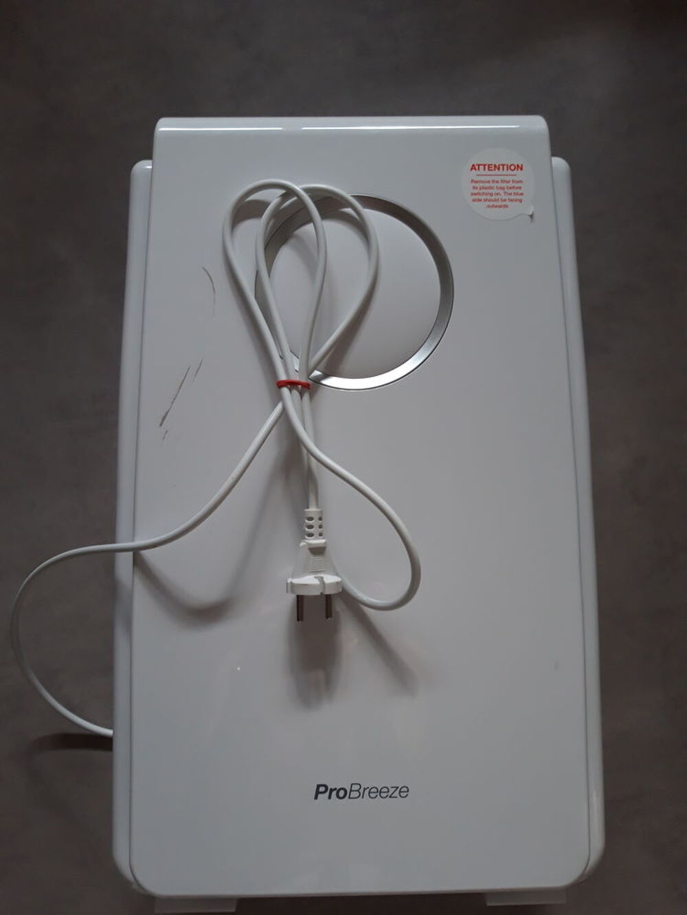 PURIFICATEUR et IONISATEUR d'air / Marque Pro Breeze Electroménager