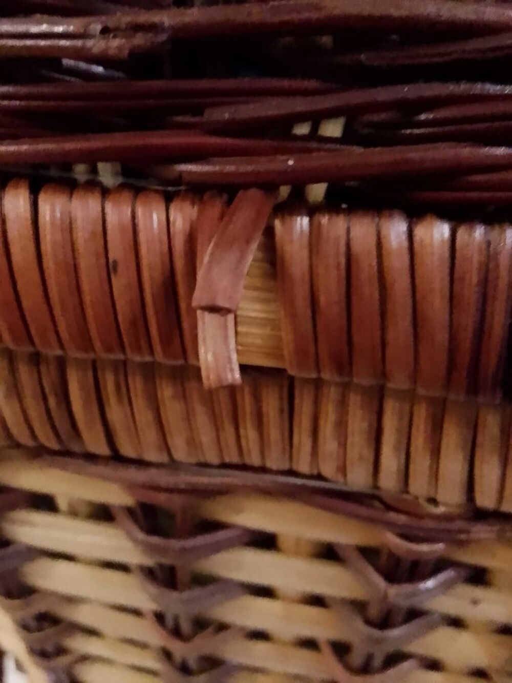 Panier pique-nique en osier Meubles