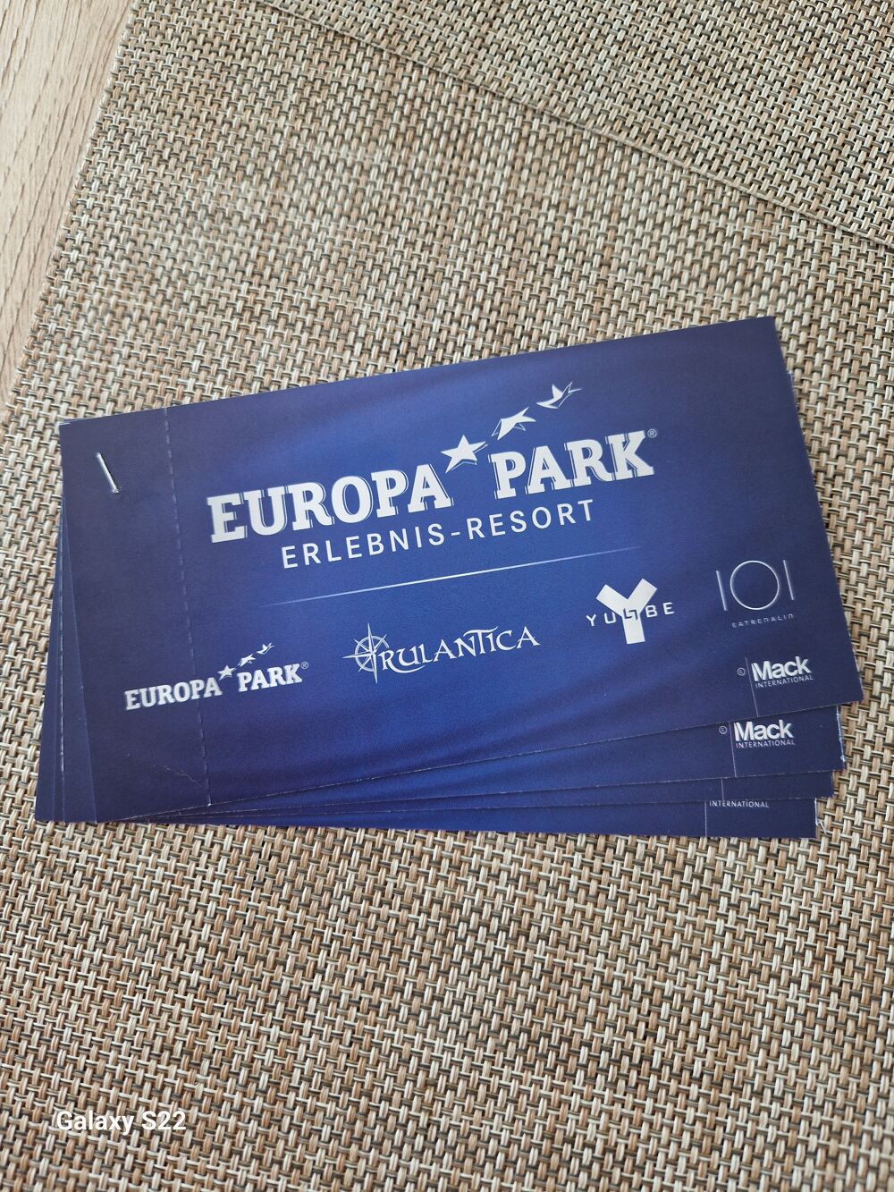 4 billets pour rulantica Billetterie