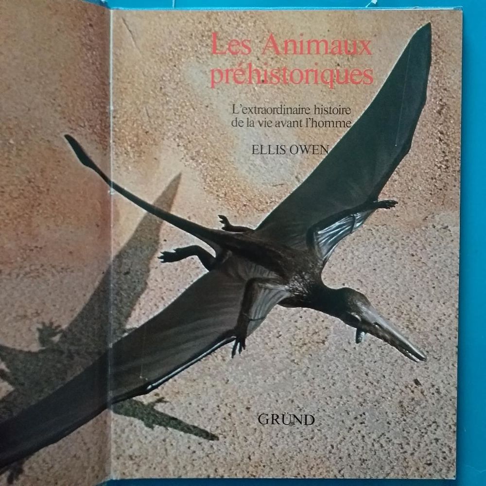 Ellis OWEN : Les animaux pr&eacute;historiques, l'extraordinaire hi 