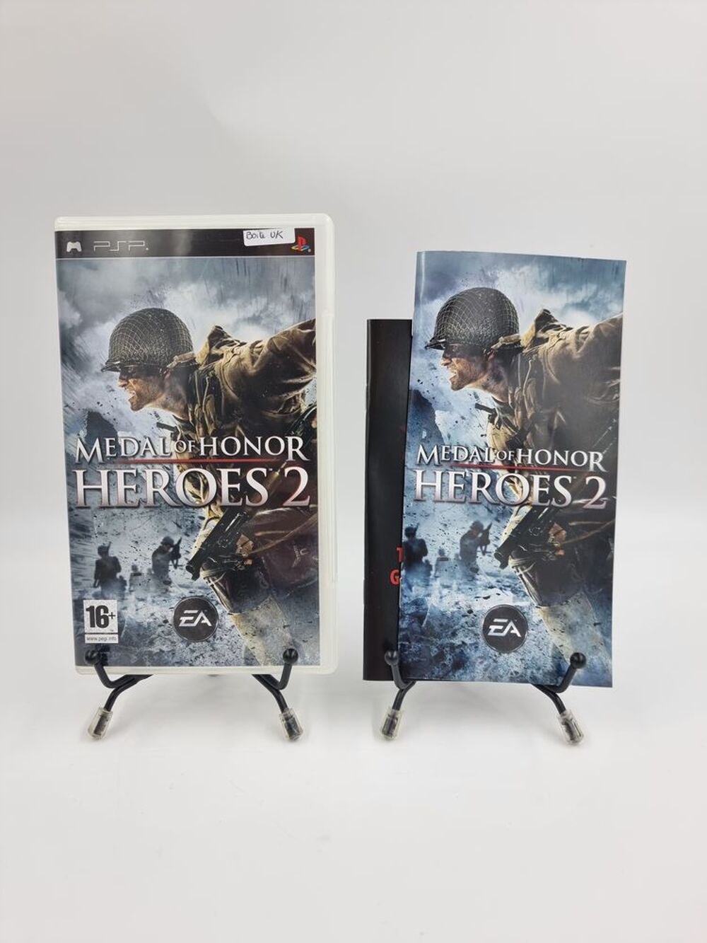Jeu PSP Medal of Honor Heroes 2 (boite UK) en boite, complet Consoles et jeux vidéos