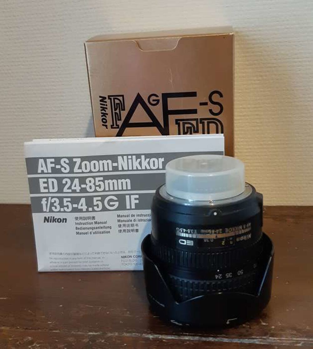 Objectif Nikon AF-S ED 24-85 3,5-4,5G IF Photos/Video/TV