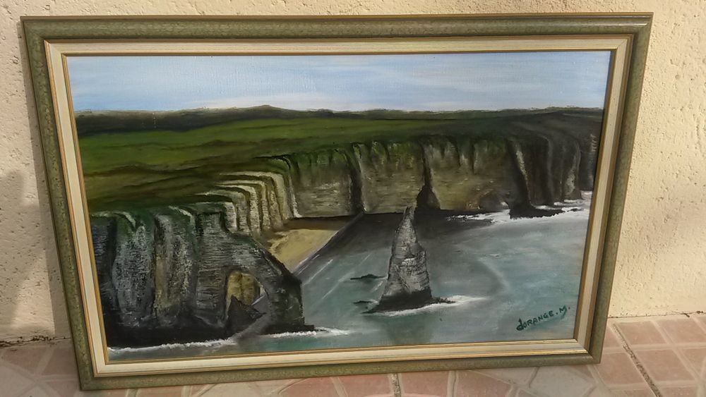 TABLEAU PEINTURE ETRETAT Décoration