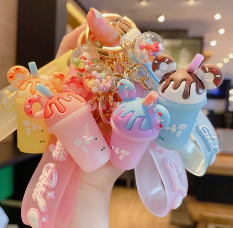 Porte-cl� Mickey Bubble Tea manga japon anime kawaii disney 4 F�ves (57)