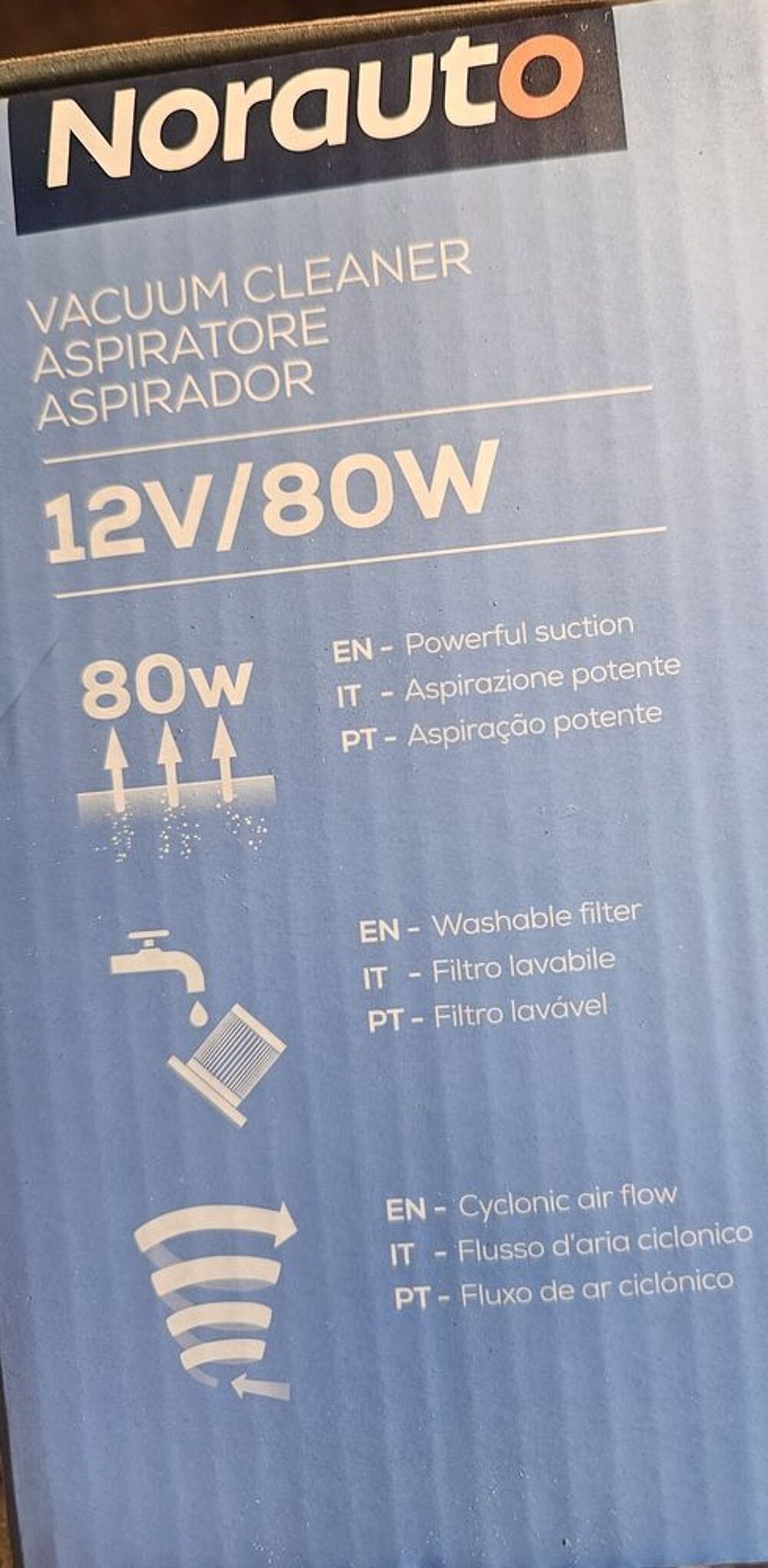 ASPIRATEUR 12 volts 80 watt neuf Bricolage
