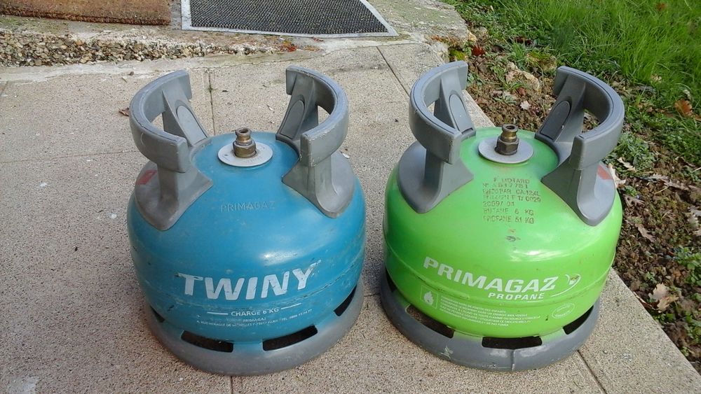 2 bouteilles gaz Twinx Electroménager