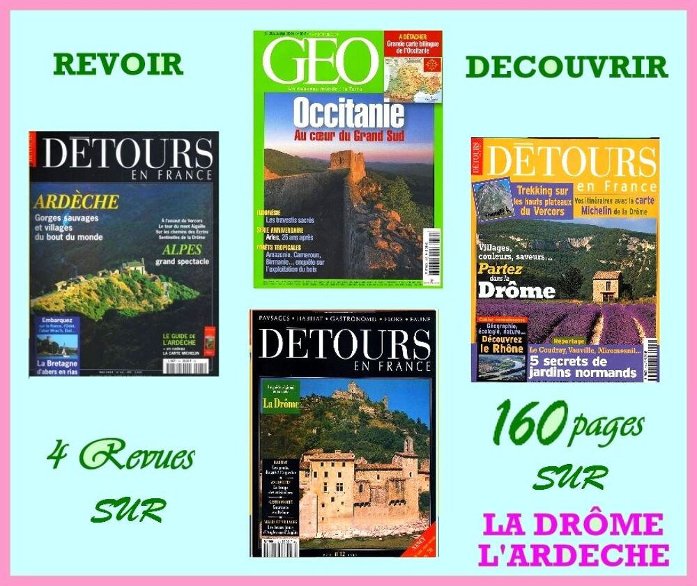 DR&Ocirc;ME - d&eacute;tours en France - ARD&Egrave;CHE Livres et BD