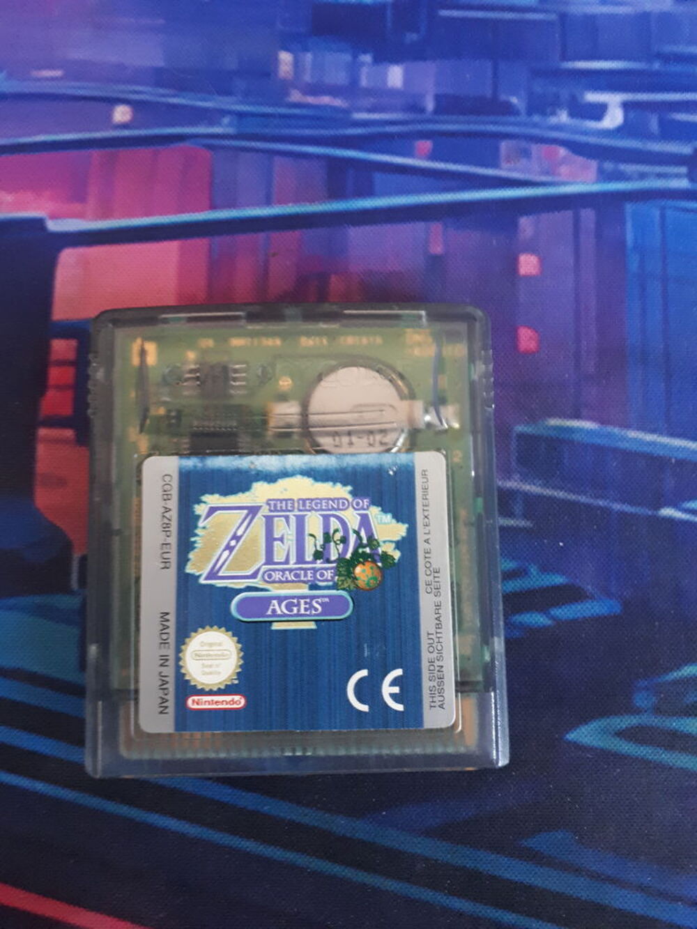 Jeu Gameboy color The legend of Zelda oracle of ages Consoles et jeux vidéos