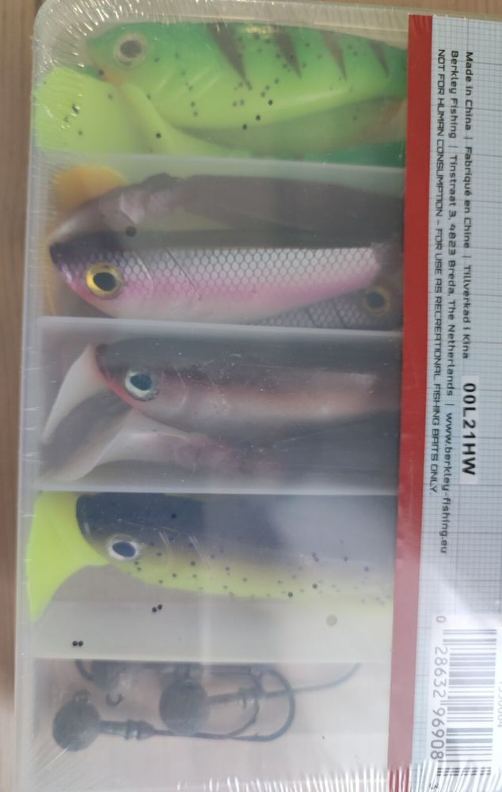 Bo&icirc;te de leurres souples BERKLEY powerbait pulse Sports