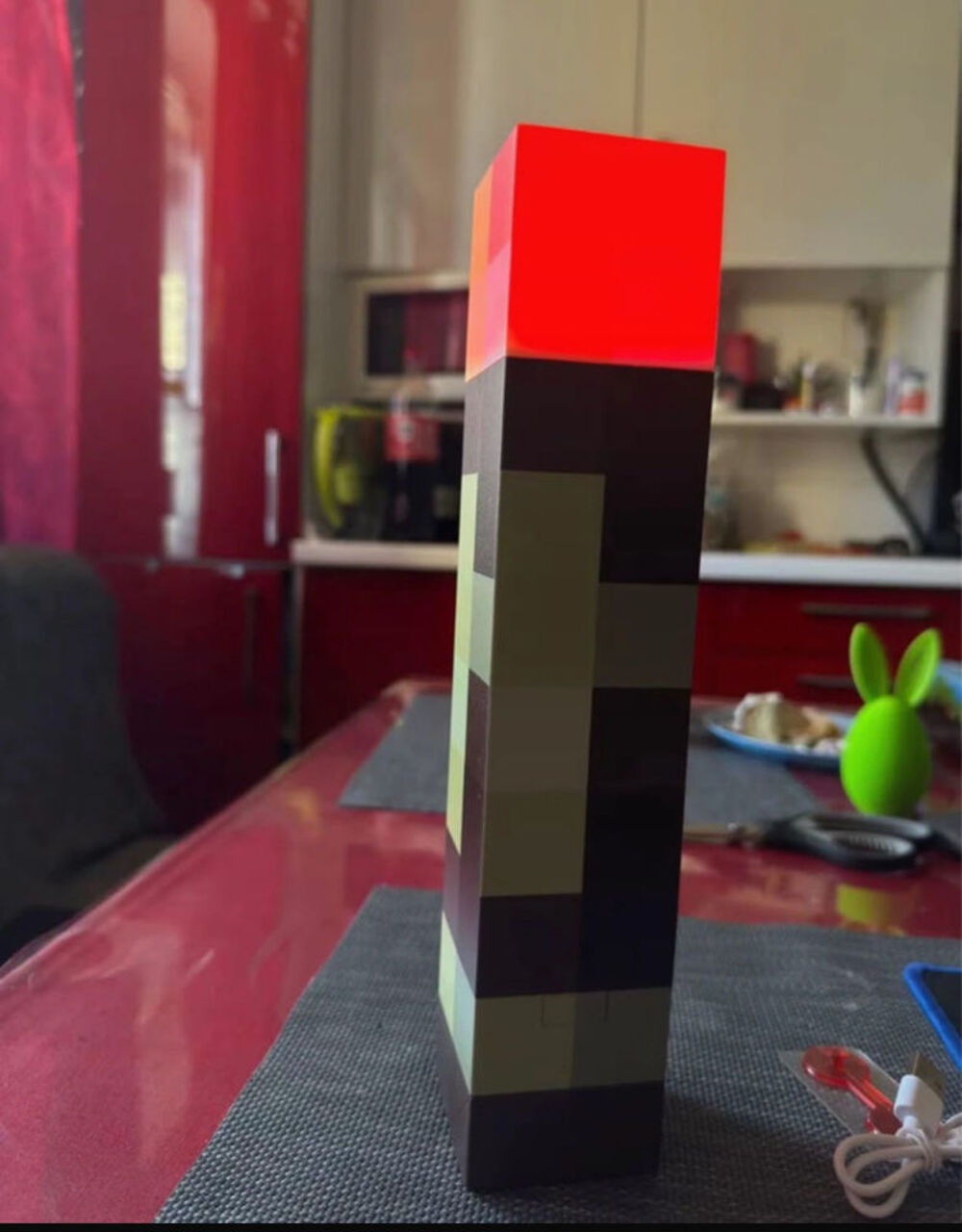 torche minecraft led neuf D�coration