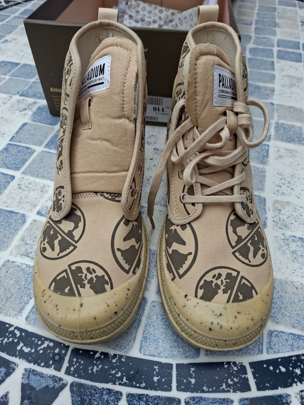 Chaussures montantes Palladium Chaussures