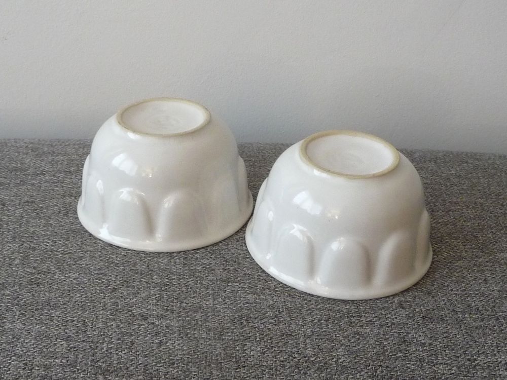 2 Ramequins Blanc Décoration