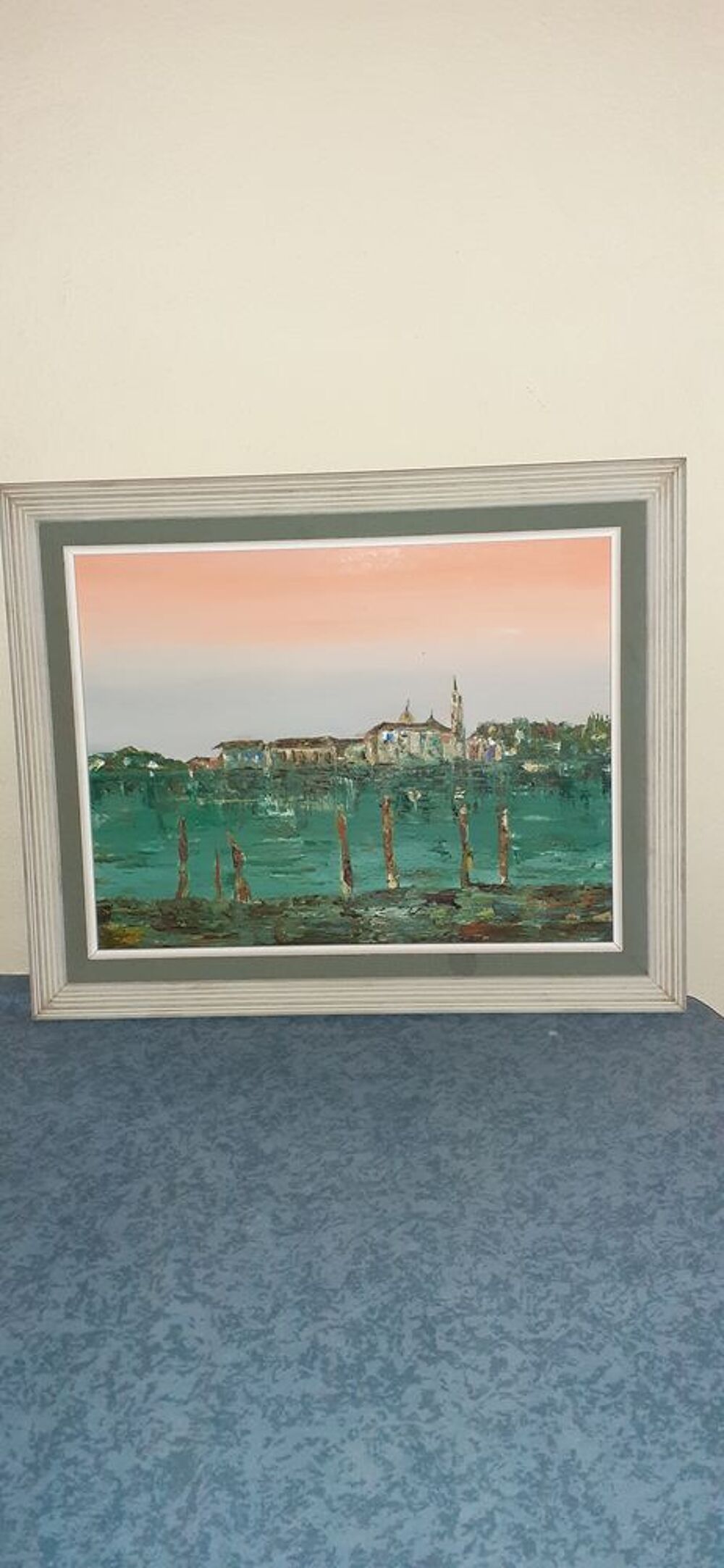 7 Aquarelles encadr&eacute;es Décoration