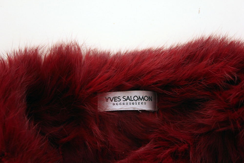 Col en fourrure YVES SALOMON -Tour de cou Vêtements