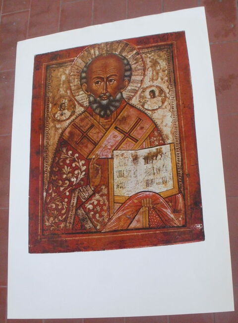 Affiche,  ICONE russe repr�sentant SAINT NICOLAS 15 Montauban (82)