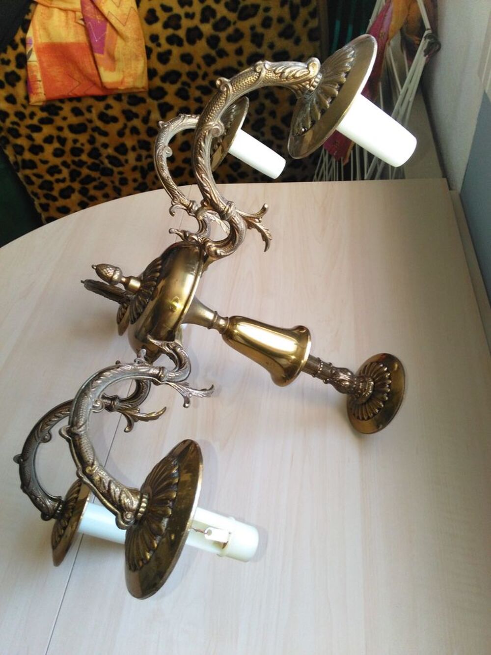 LUSTRE BRONZE Décoration