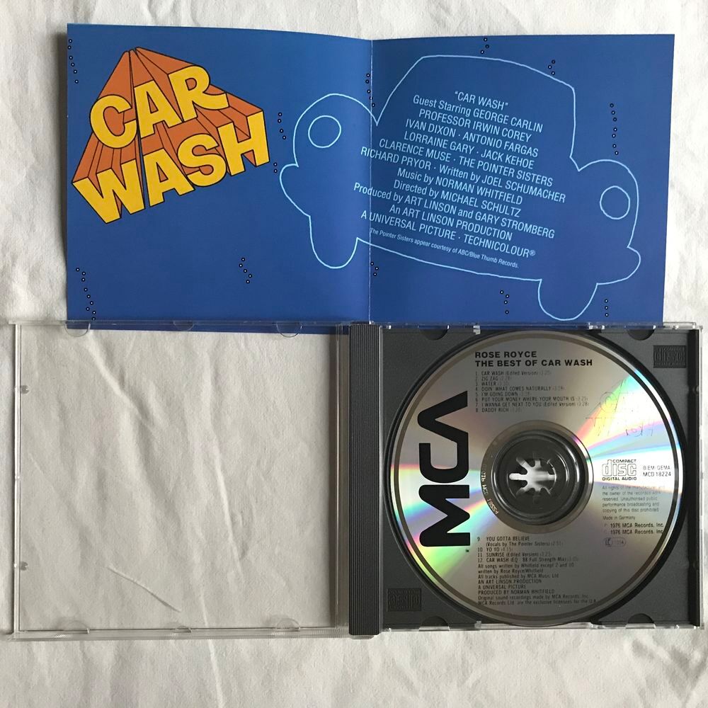 CD Rose Royce - The Best Of Car Wash (Soundtrack) CD et vinyles